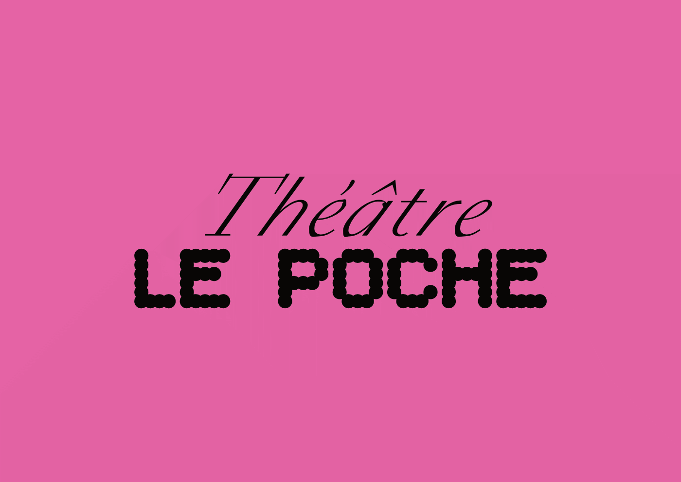 L'entrée des artistes